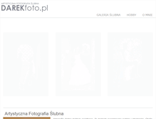 Tablet Screenshot of darekfoto.pl